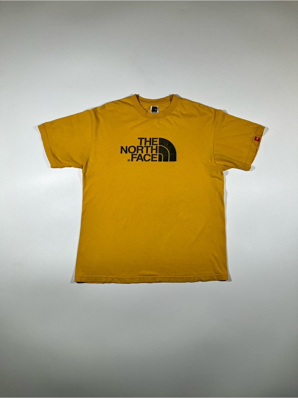 The North Face Men's Mustard Yellow Logo Tee